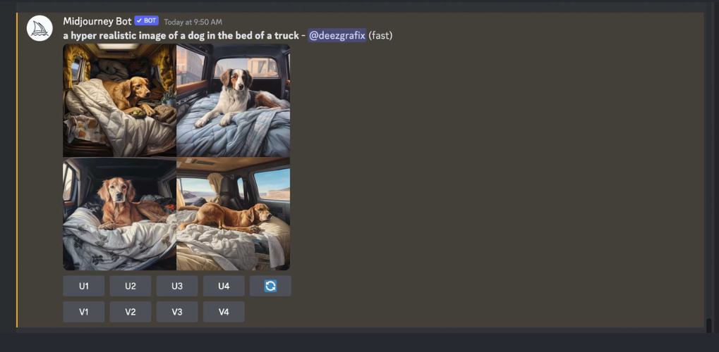 Type “/image prompt:” into the chat box and enter a detailed description of the image you want to create.