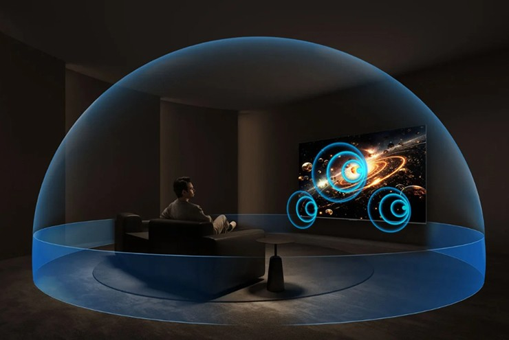 Dolby Atmos and quality sound system ensure good immersive sound.