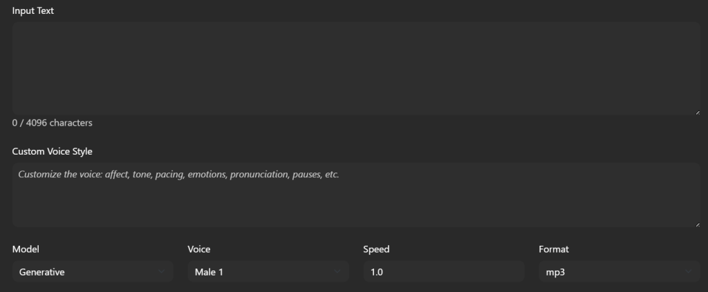 Customize Your AI Voice