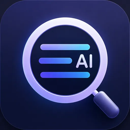 AI content detector icon